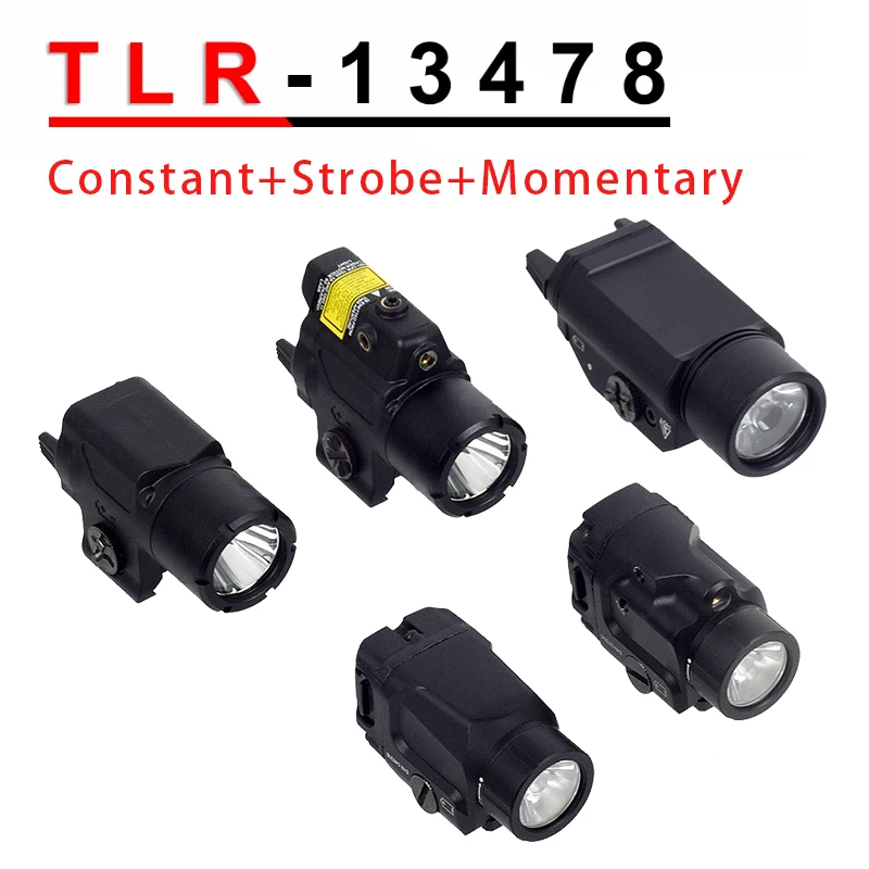 Tactical TLR8 TLR7 TLR1 TR1 Streamlight Airsoft Weapons Light Scout Red Laser Sight Pistol Glock Strobe Flashlight Olight Armas