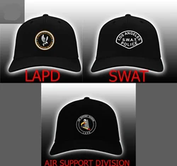 LAPD SWAT Department Baseball Black Cap Hats Tv Series S.W.A.T. Inspired T Shirt Los Angeles Dep Dad Hats