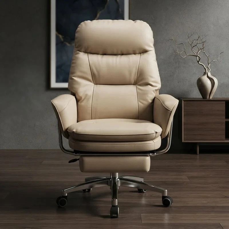 & Reclining Swivel Office Chairs Ergonomic Comfortable Computer Gaming Chairs for Home Boss Desk Lumbar Support Furniture