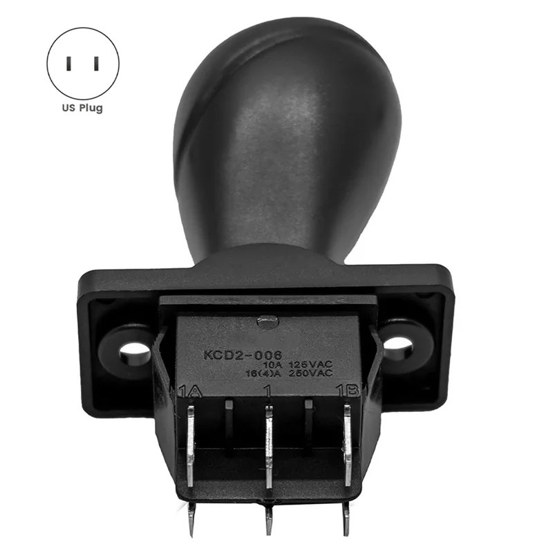 10 قطعة سيارة كهربائية للأطفال عصا التحكم سيارة ممتص للصدمات إلى الأمام عكس التبديل على السيارة إلى الأمام والخلف التبديل (الولايات المتحدة)