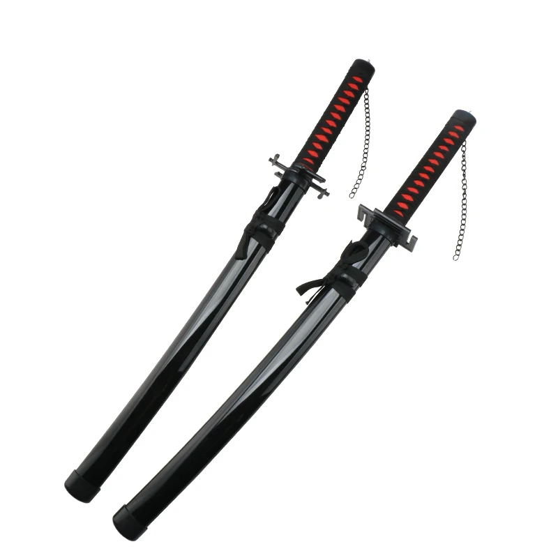 31,5 "/ 80 cm Kurosaki Ichigo Katana zabawka miecz bambusowe ostrze Zangetsu zabawka miecz postać Cosplay broń miecz Hyourinmaru