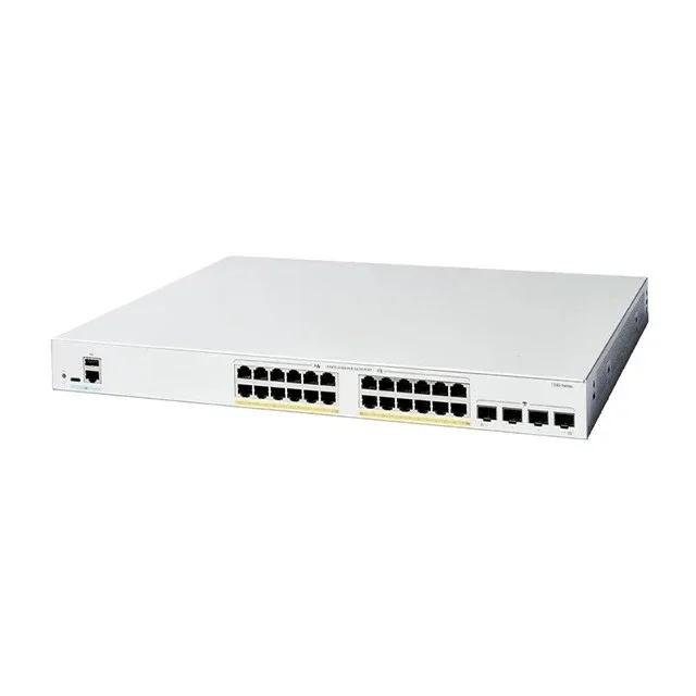 CISCOs C1300-24FP-4G 1300 Series 24 PoE+ Ports 4 X 1G SFP Network Switch