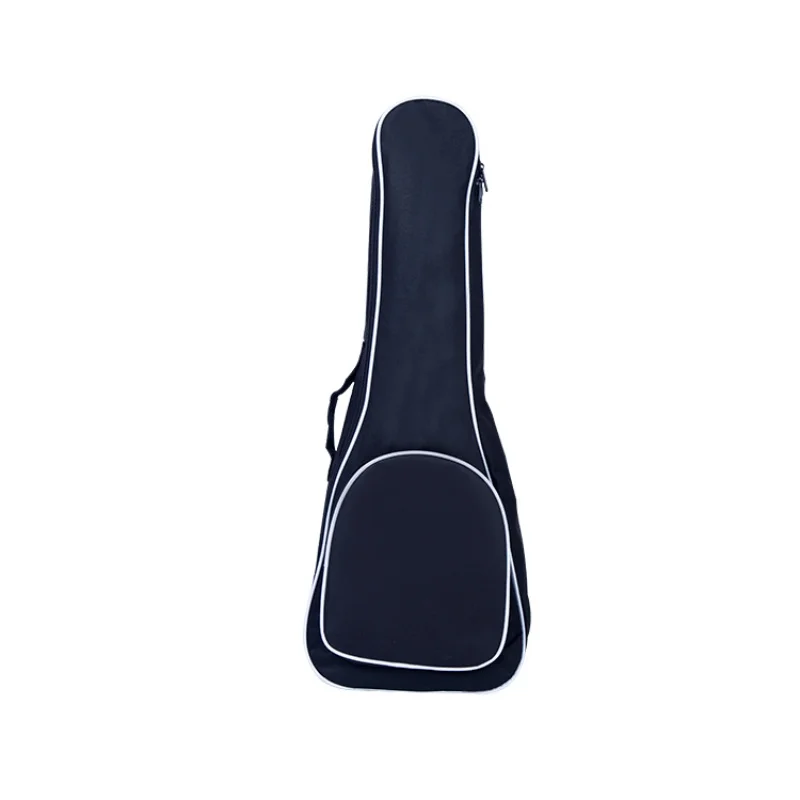 Black Portable Ukulele Bag Soft Case Gig Cotton for 21/23/26 Inch Mini Guitar - 3 Size Options Available