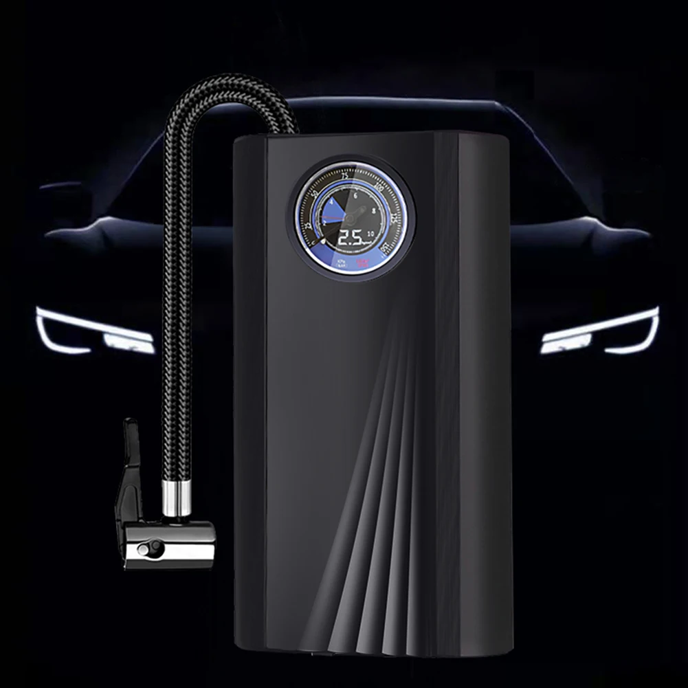 12V Electric Air Compressor Quick Inflating Portable Tyre Inflator Cigarette Lighter Electronic Inflatable Pump for Car Auto
