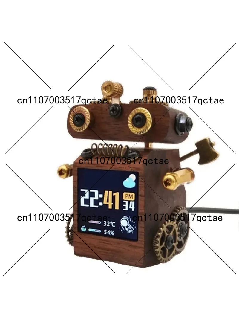 Smart Color Screen Desktop Weather Clock with SD2 Reminder, Birthday Gift Idea