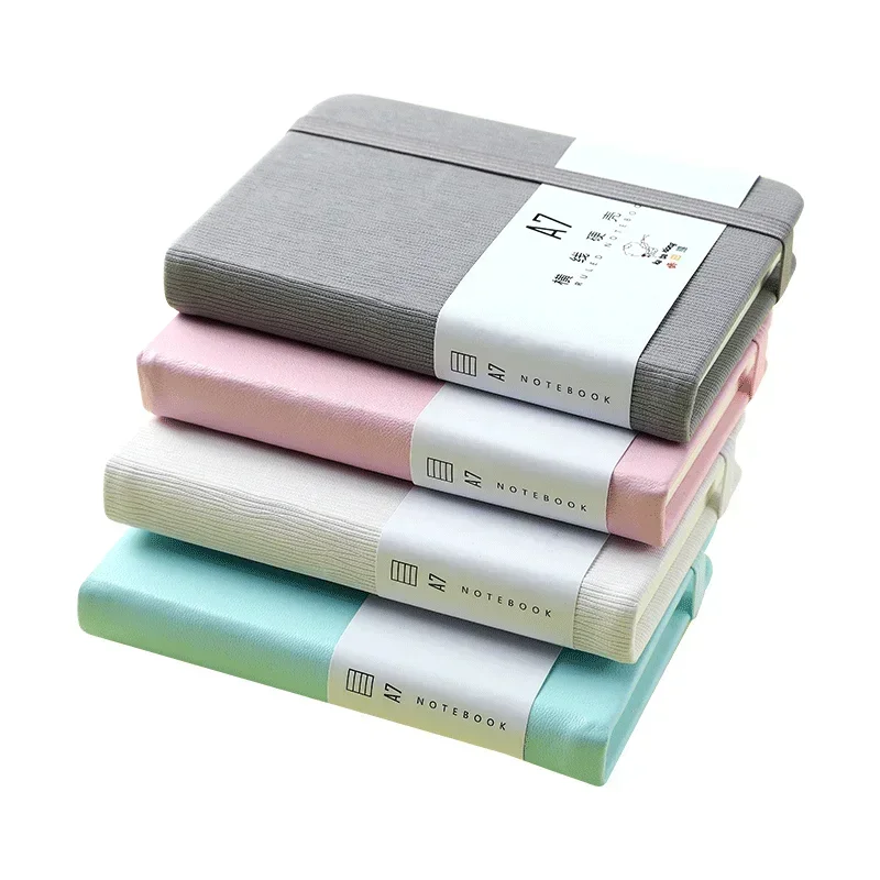 1pc A7 Mini Notebook Portable Pocket Notepad Memo Diary Planner Writing Paper for Students School Office Supplies