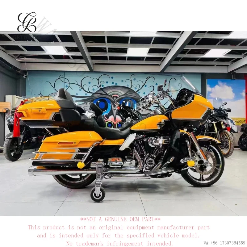 For Touring Street Glide Road King Ultra Electra Motorcycle Landing Gear Auxiliary Parking Bracket Stabilizer