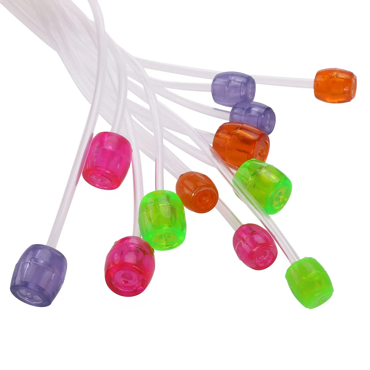 

12 Sizes Plastic Crochet Needles 3.5mm 4.0mm 4.5mm to 12.0mm with Cable Hook for Carpet Knitting and Home Decor Projects