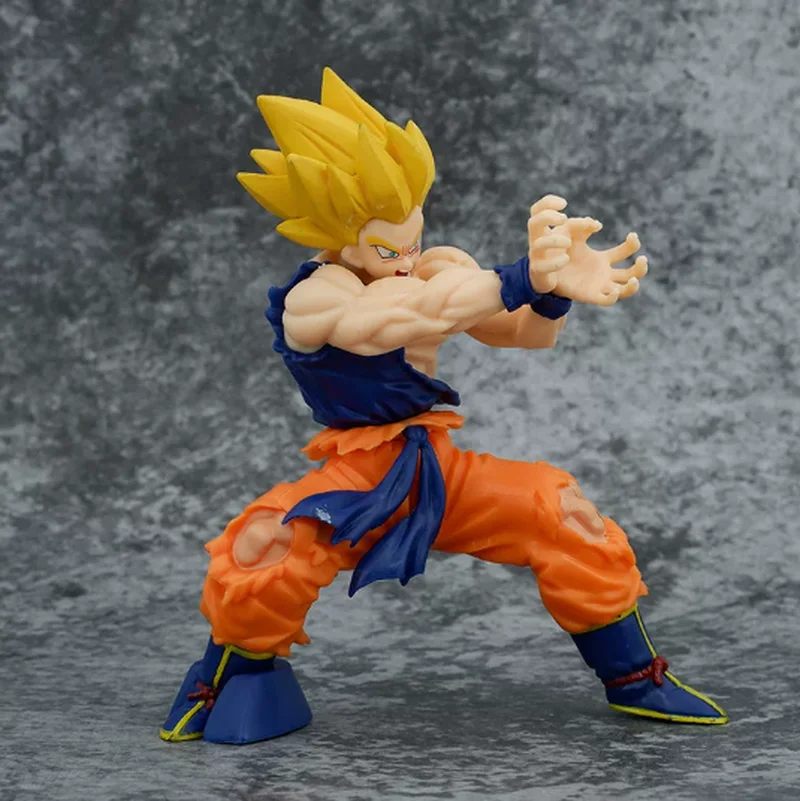 Spot 20th Anniversary Super Racing Dragon Turtle Sect Qigong Battle Damage Shock Wave Wukong Figura Artesanal Sorpresa