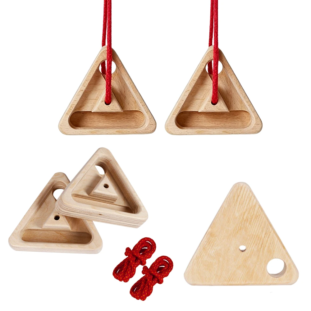 2Pcs Pull-Up Handle Reusable Stretching Muscle Training Board Multifunctional Finger Strengthen Board Simulated Rock Climbing