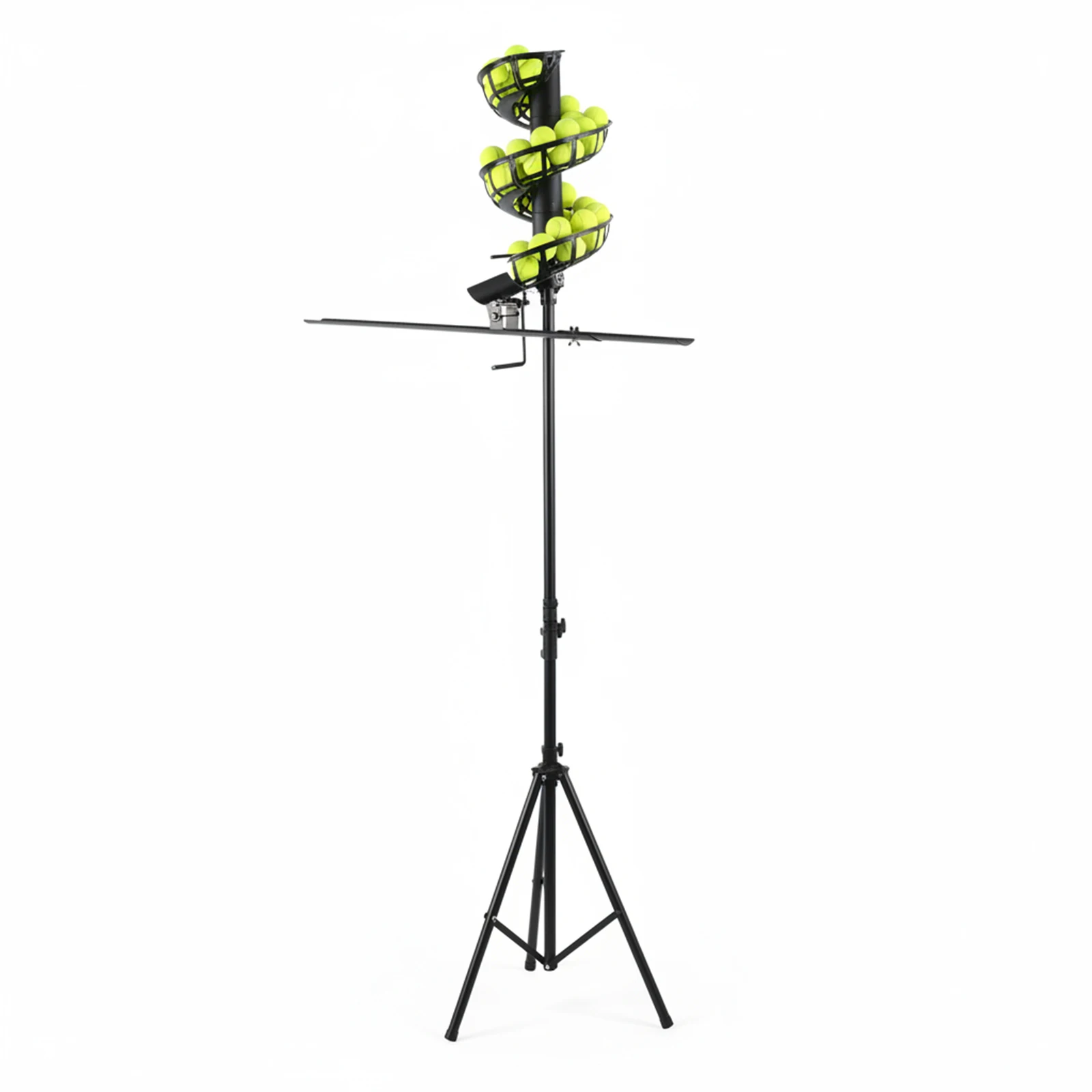 Pickleball Throwing  Non-Electric Hold 33 Balls Pickleball Throwing Machine Height Adjustable Outdoor Training Equipment view 2
