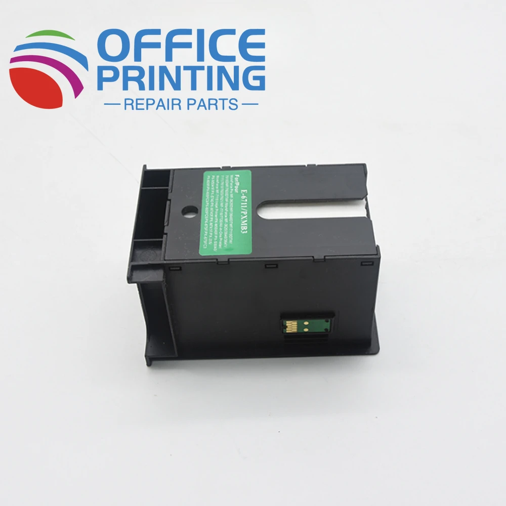 1X T6711 L1455 Ink Maintenance Box for EPSON WF 7610 7620 7720 7110 7210 7510 7615 7710 7715 3010 3520 3530 3540 3620 3640