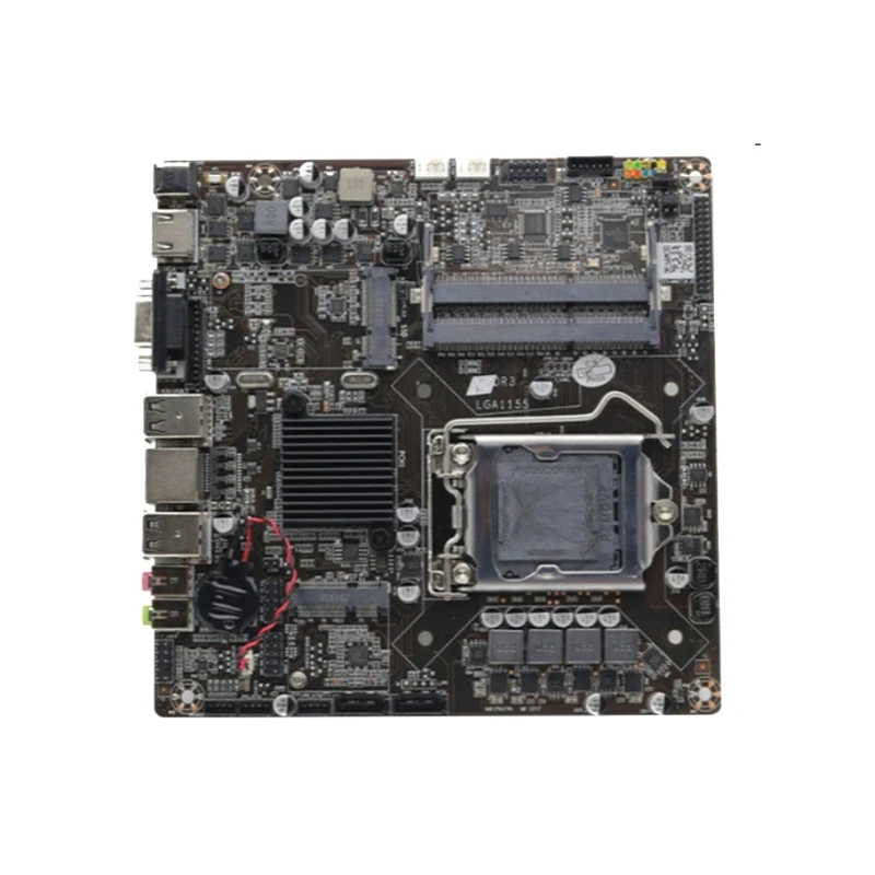 

H61 Mini ITX Motherboard LGA1155 DDR3 Support Intel-i3 Pentium-Celeron CPU