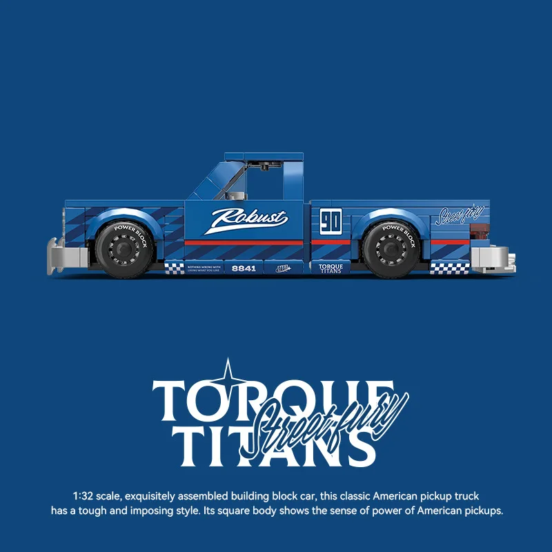 Moc vintage captador carro série blocos de construção cidade técnica carro de corrida recipiente tijolos brinquedos para crianças presentes aniversário