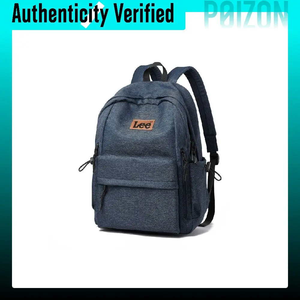 Lee Oxford With Polyester Backpack Regular Unisex Denim Blue LE230030M-503