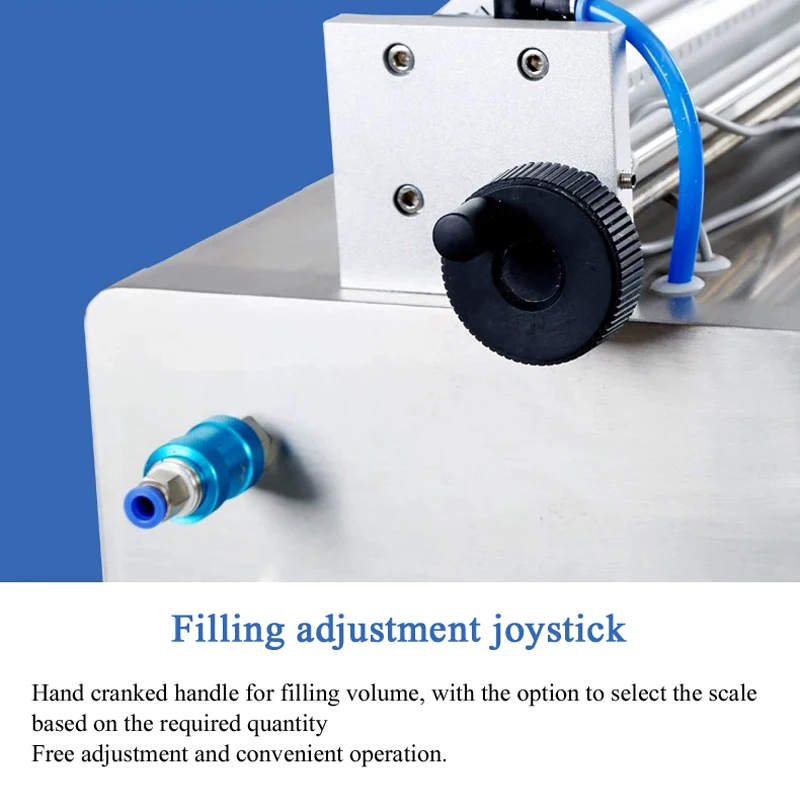 100-1000ml Semi Automatic  Cream Filling Machine for Glass Vials Jars Bottles Hand Cream Balm Processing Equipment for L