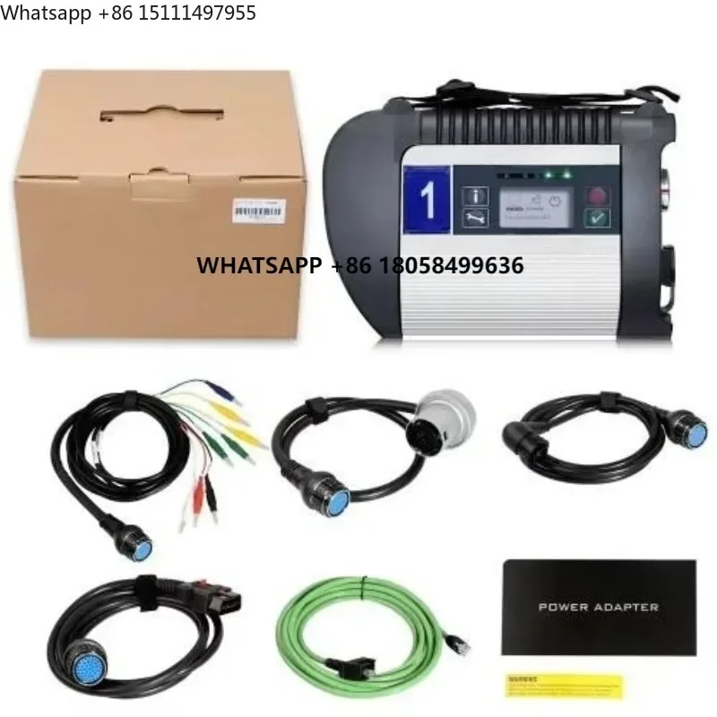 A++ Full Chip MB STAR C4 SD Connect Compact C4 Car Truck Software 2023.03 Mb Star Multiplexer Diagnostic Tool with WIFI