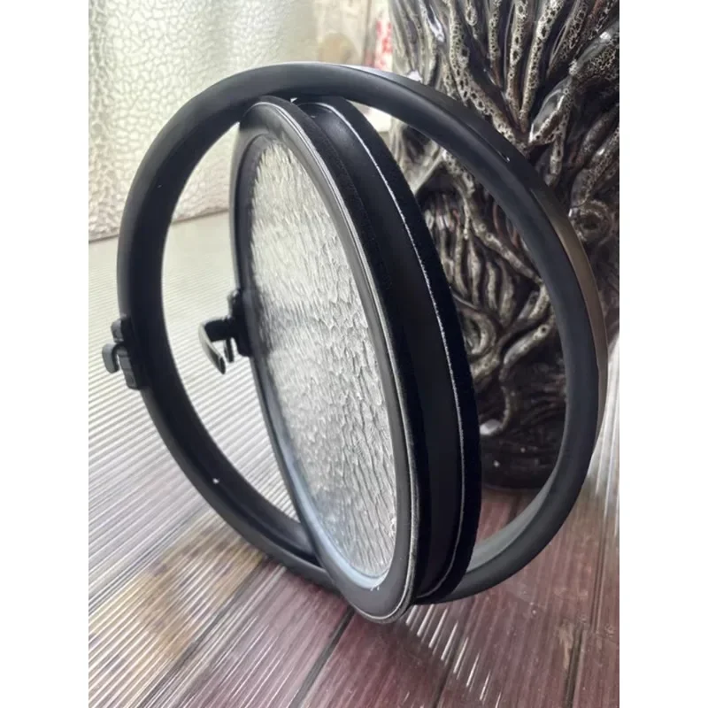 

Arc window central axis rotating indoor glass