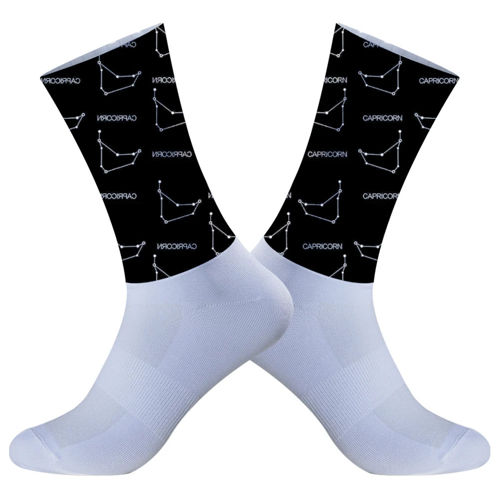 Chaussettes de sport aérées en silicone non ald, respirantes, pour vélo, cool, nouvelle collection été 2024