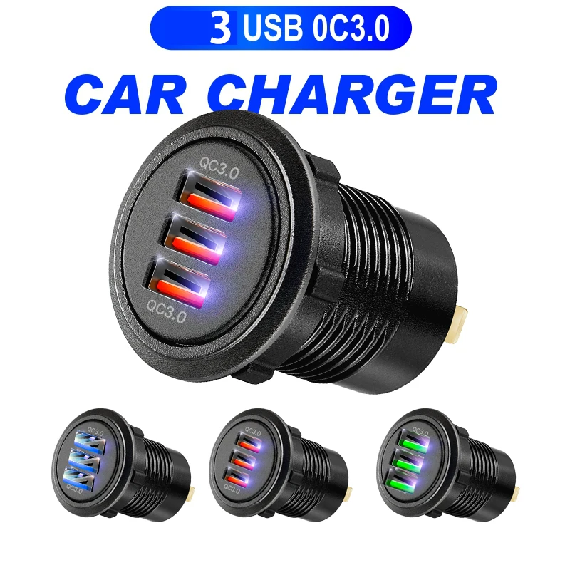 

Usb a 3.0 car charger outlet Usb socket in the car Quick Charge for Audi a3 a5 a6 a8 a5 a3 c7 8p accessories