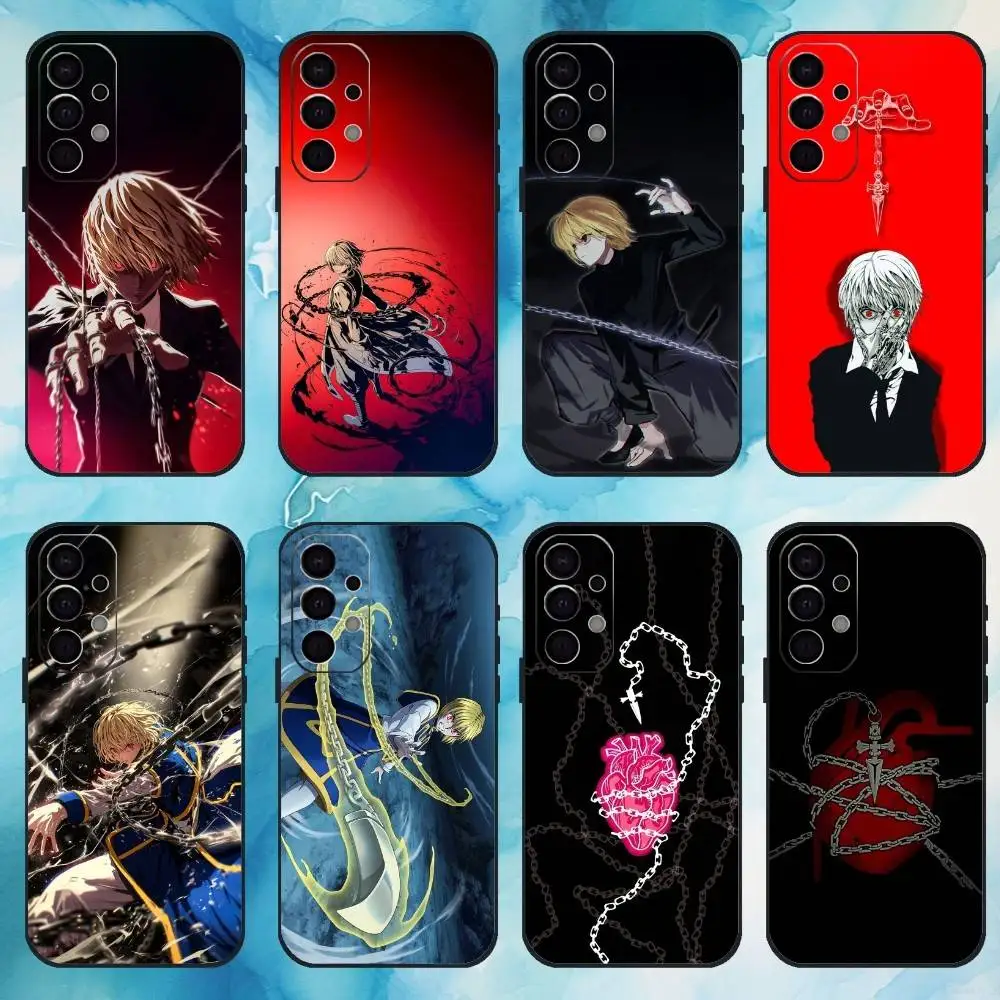 

Anime K-Kurapika Phone Case For Samsung Galaxy A73,A72,A71,A70,A53,A52,A51,Others Soft Black Cover