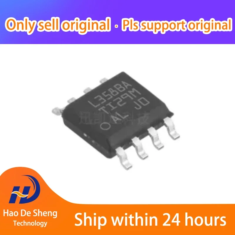 10PCS/LOT  LM358BAIDR  L358BA  SOP-8 New Original In Stock