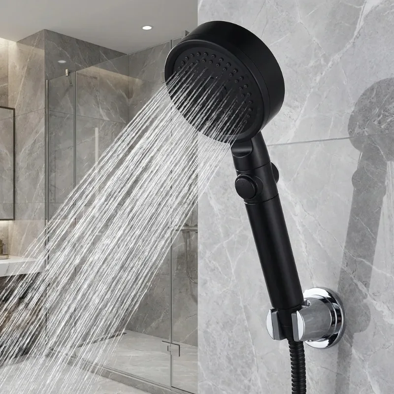 

Shower Booster Showerhead Bathroom Shower Heater Household Water Heater Handheld Showerhead Holder