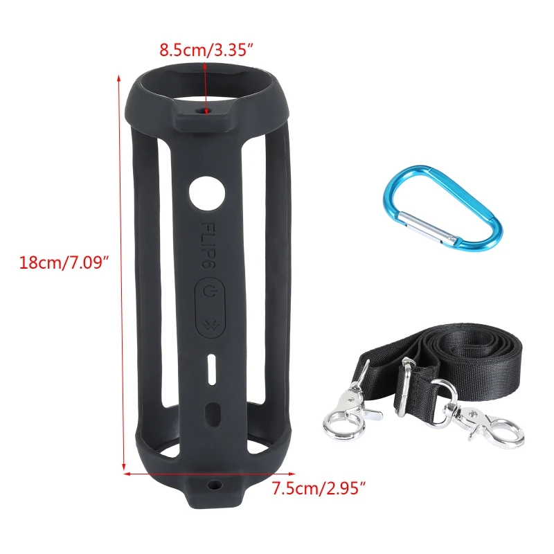 Portable Sweatproof Covers for Jbl Flip 6 Wireless Speaker Washable Holders