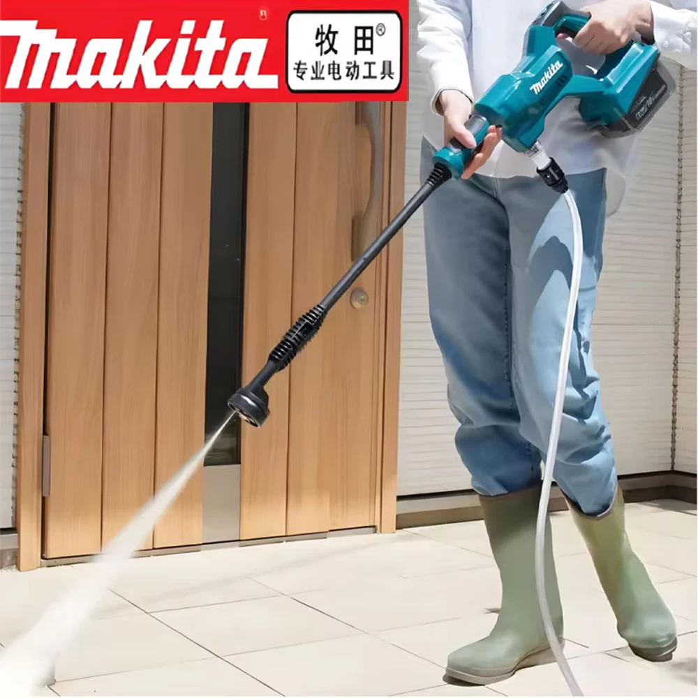 

Makita DHW180 Battery High Pressure Washer 18V Cordless Portable Cleaning Device High Flow Rate Power Tool