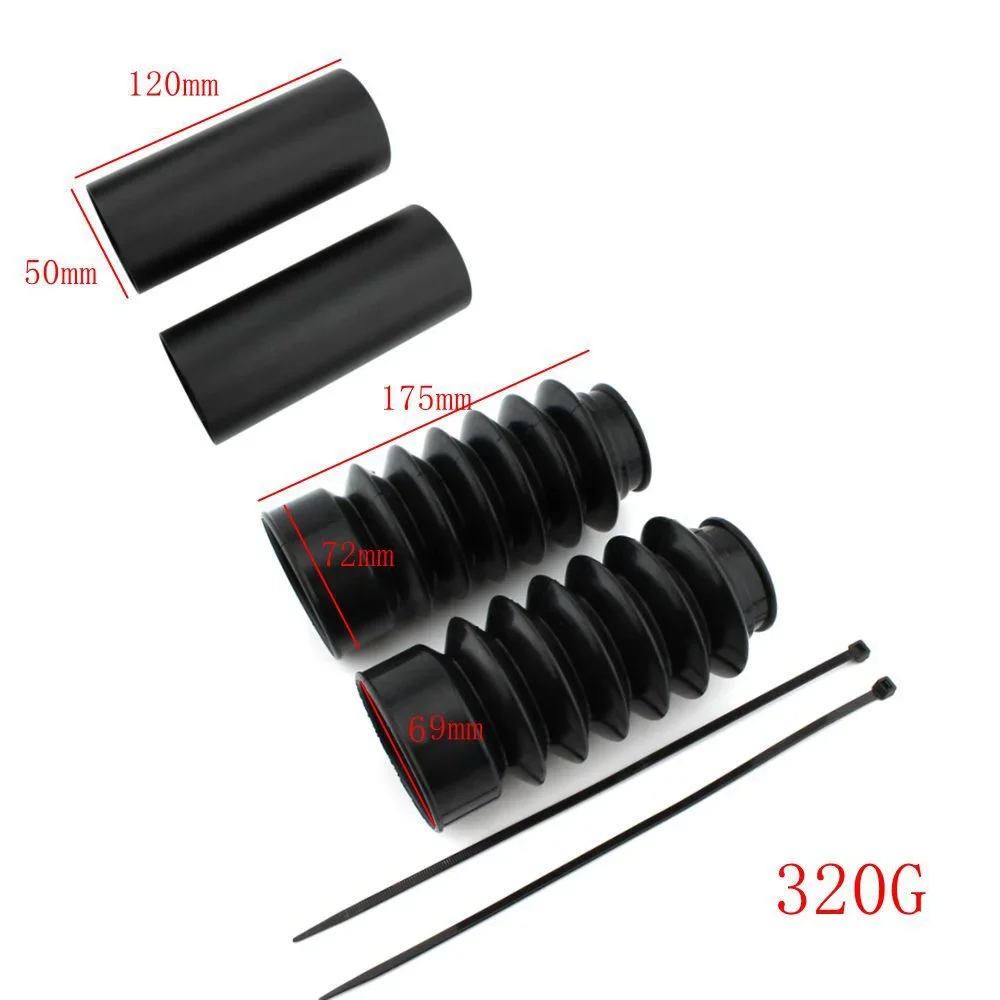 Front Fork Boot Jacket Shock Absorption Protection Cover Rubber For Triumph Bonneville Bobber Thruxton Bonneville Speedmaster