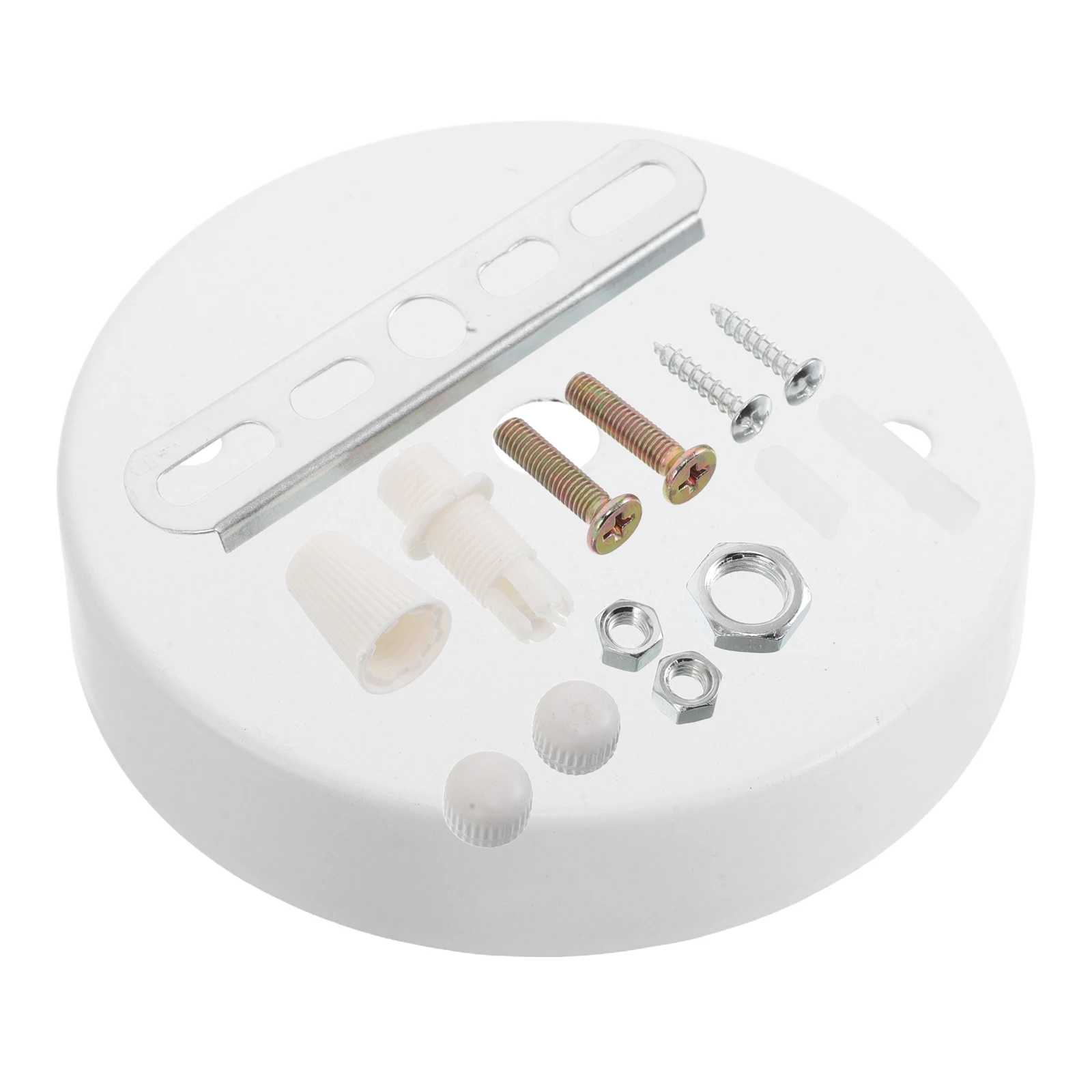 

Ceiling Canopy Kit Round Pendant Light Plate Heavy Duty Mounting Bracket For Chandelier Cover Replacement Lamp Parts