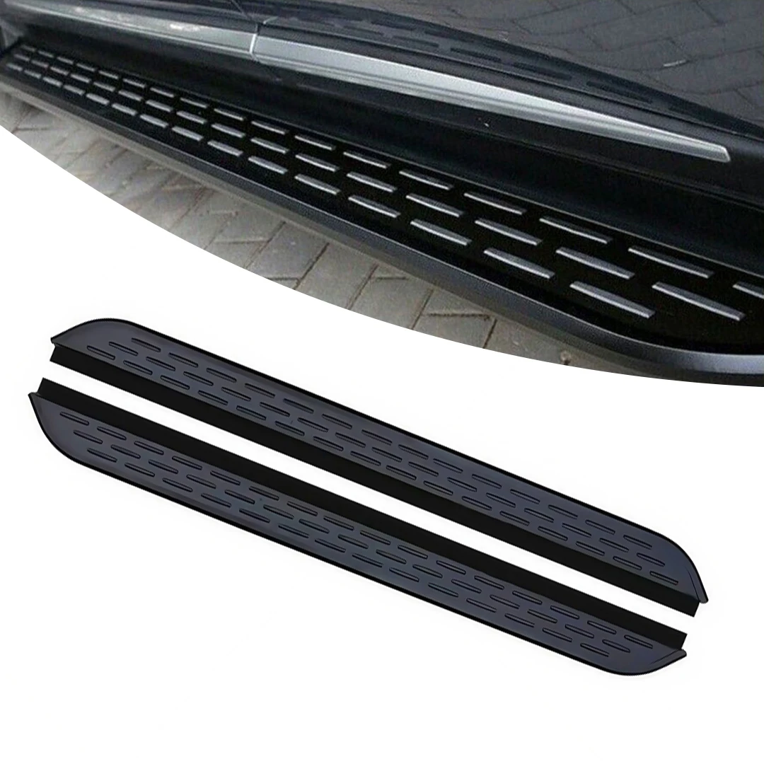 2PCS Fixed Door Nerf Bars Running Board Side Steps Pedal Steps Fit for Land Rover Range Rover Sport 2014-2021 with Brackets