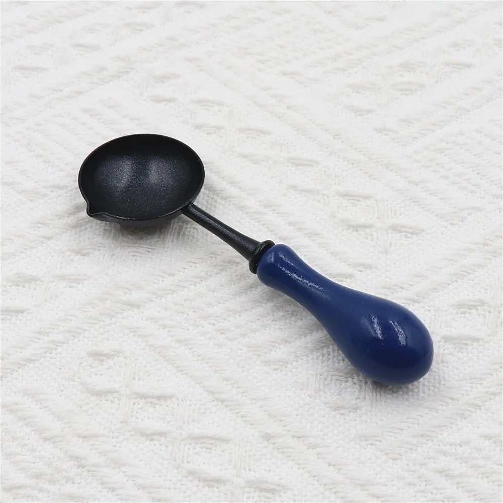 1pc non-stick lakzegellepel, smeltlepel voor lakzegeling, herbruikbaar lakzegelgereedschap voor cadeauverpakking, enveloppen, uitnodigingen