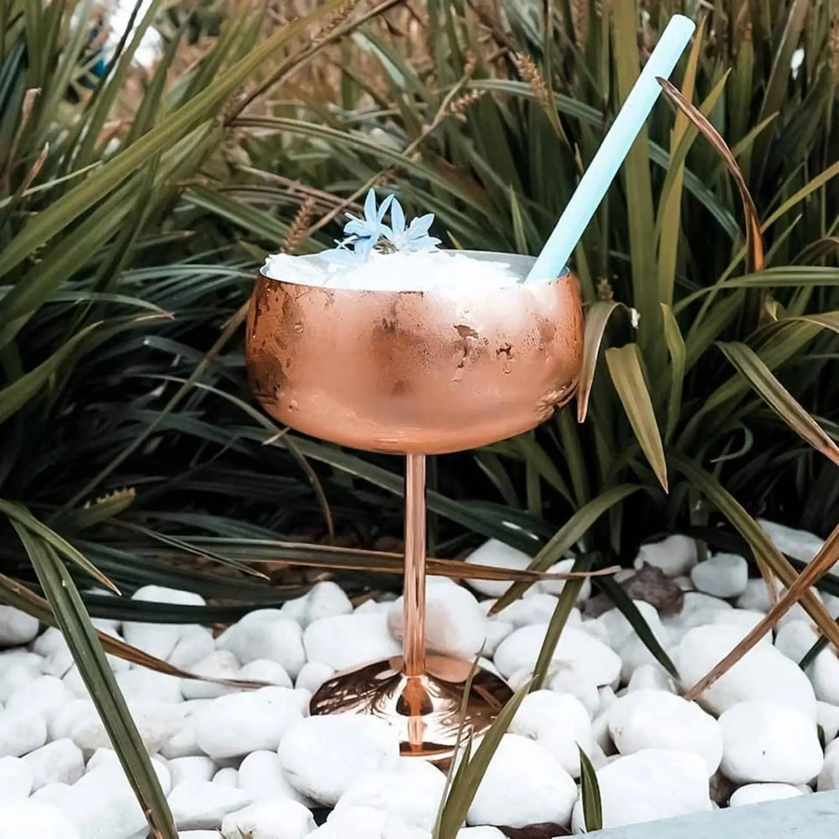 

Набор из 4 бокалов для шампанского ABUN-Copper Coupe, винтажные бокалы для мартини и коктейлей из нержавеющей стали, фужеры для вина