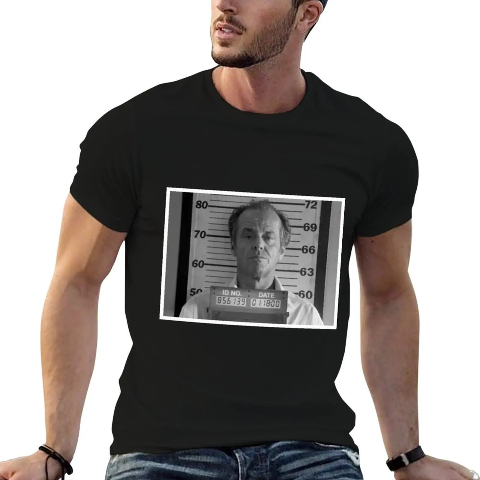

brand T-Shirt luxury 100% for man Nicholson shirt men t tshirt cotton shirts Jack t man Mugshot anime