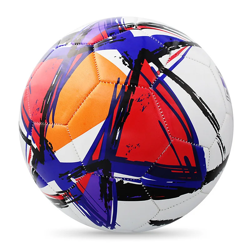 

PU/PVC Football Standard Size 5 Adults Use Soccer Ball Indoor Outdoor Training Match Wear-resistant Machine-stitched Ball