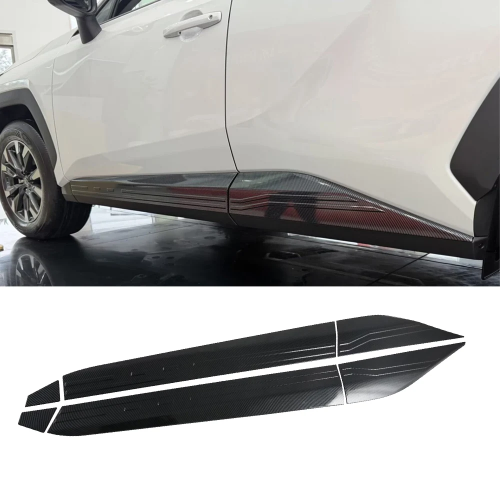 For Toyota RAV4 2026 2027 Side Door Body Anti-scratched Protector Molding Trim ABS Car-Styling Exterior Parts Accessories