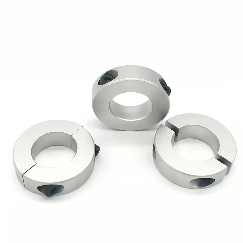 1PCS Clamp Ring Collar Double Split 4mm 13mm 15mm 16mm 20mm 25mm 120mm Inside Diameter Shaft Collar Clamp Bearing Backstop Ring