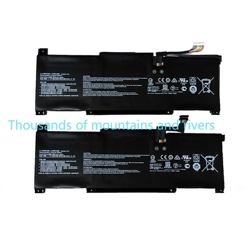 

BTY-M491 Аккумулятор для ноутбука MSI Modern 15 A10M-014 A10RAS-258 A10RB-041TW A10RD A11M A11SB-059 A4MW Prestige14 11,4 В 4600 мАч