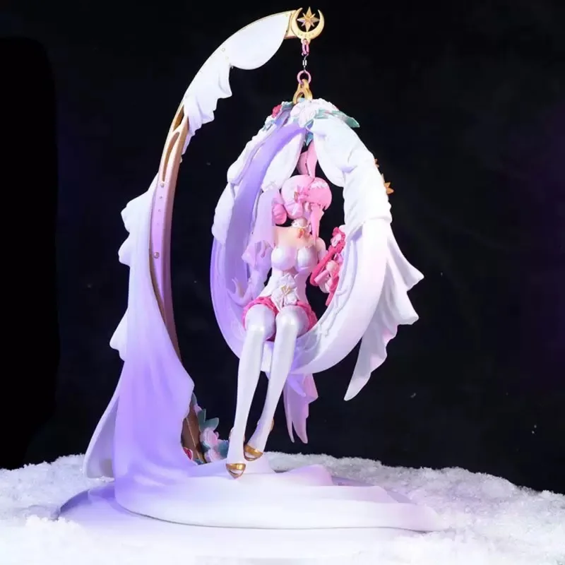 Anime Figure Yae Sakura Rabbit Ear Wedding Dress High Quality Pvc Collectible Model Desk Decoration For Anime Collector In Stock