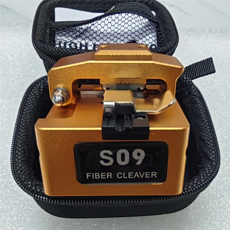 

JABS-Optical Fiber Cleaver FTTH Fusion Splicer S09 High Precision Optical Fiber Cutter