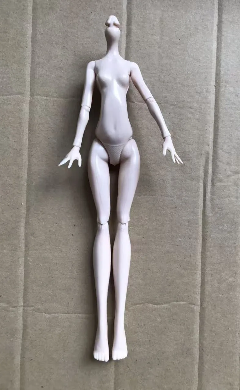 23cm Multi-Joints Beweegbare Popfiguur Lichaam Speelgoed Wit Groen Bruin Monster Pop Lichaam Geschikt voor Vele Hoofden voor Kinderen