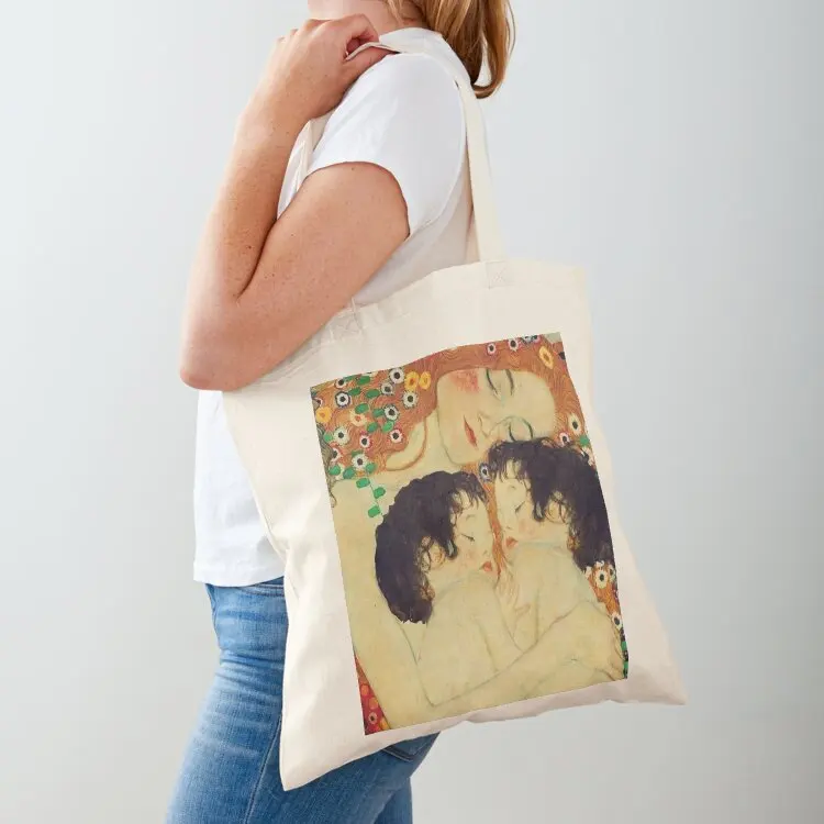 

Klimt Three Ages of Woman Mother and Child Tote Bag shopper bags Lady bag tote bag woman Women's tote