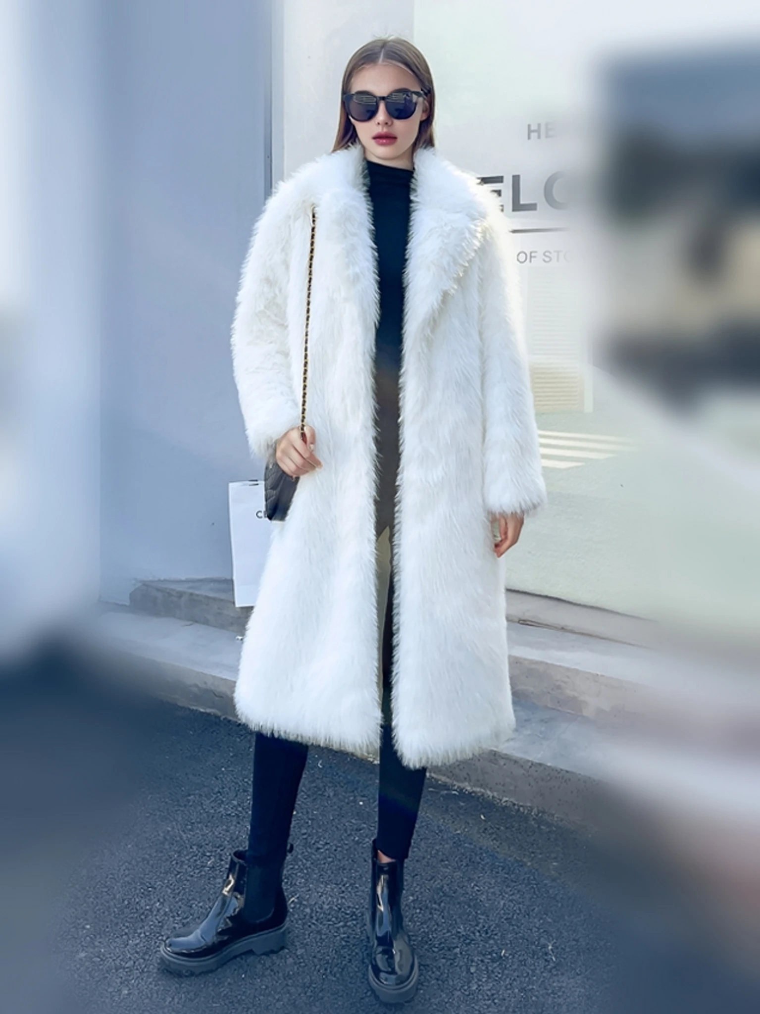 Куртка оверсайз для женщин, новинка 2024, осенне-зимняя теплая плюшевая уличная одежда, свободная женская верхняя одежда, пальто Roupas Feminina