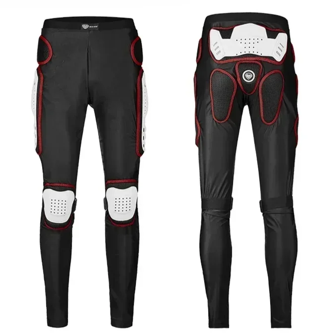 

SULAITE Motorcycle Armor Trousers Motocross Pants Long Armor Knee Crotch Hip Protection Motorbike Riding Racing Equipment Shorts