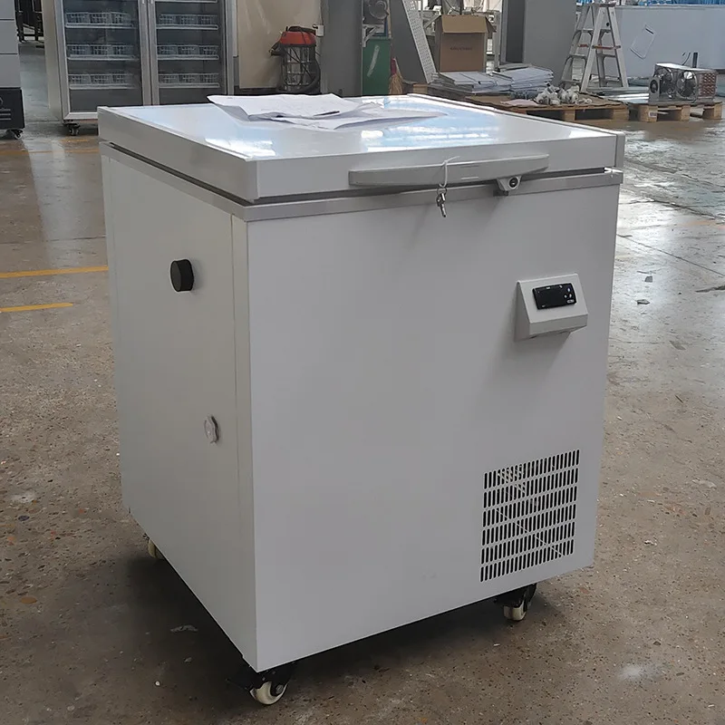 70L household and commercial ultra-low temperature freezer minus 65 degrees low temperature freezer seafood fish high-end