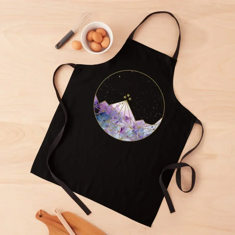 

Night Court Watercolor Apron Kitchen Women Kitchen Special Accessories Apron