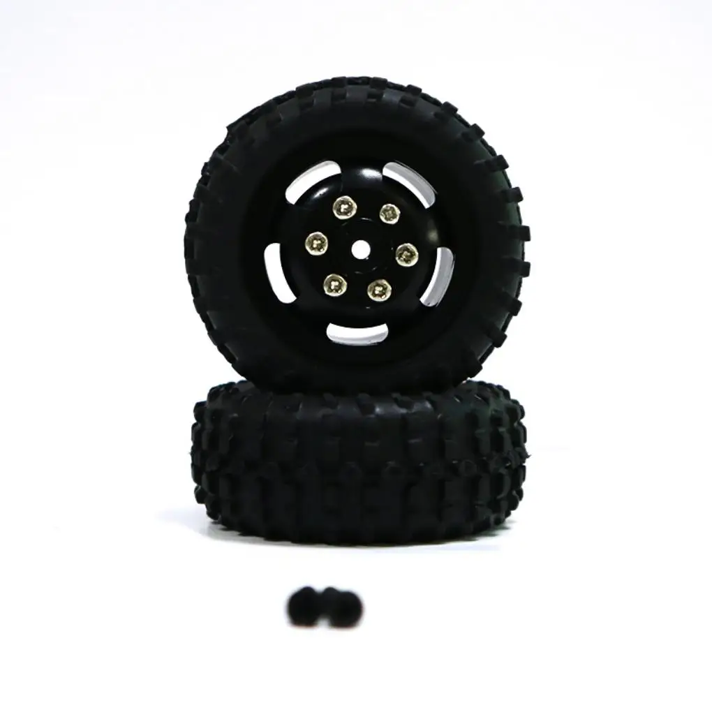 

Пластиковые колесные диски 1/10 с шинами, 2 шт., прочные, для радиоуправляемых моделей WPL D12, запчасти и аксессуары для радиоуправляемых машин