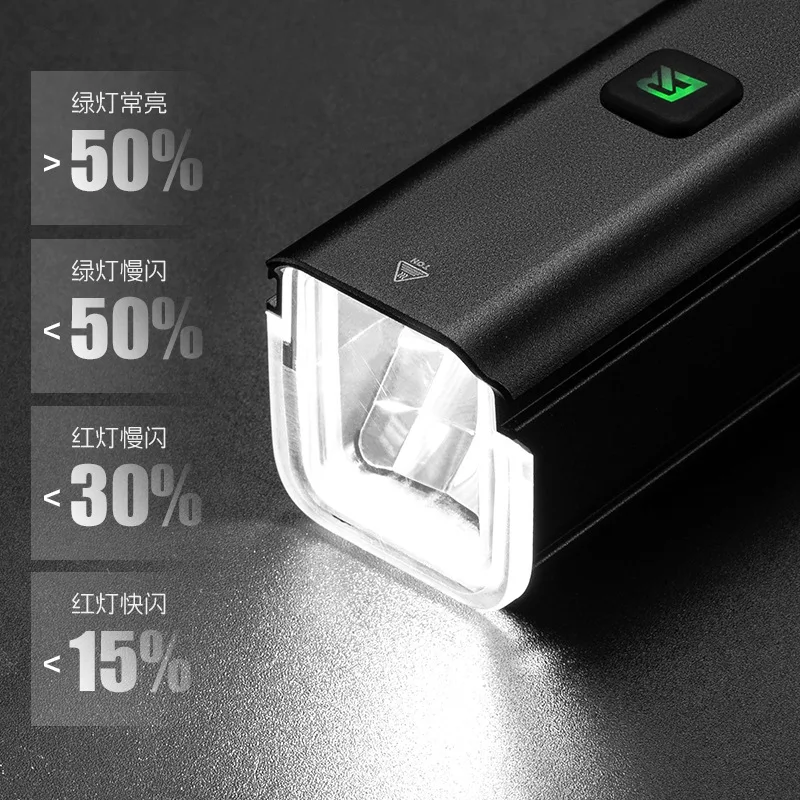 Voice activated bicycle light, headlight night riding flashlight