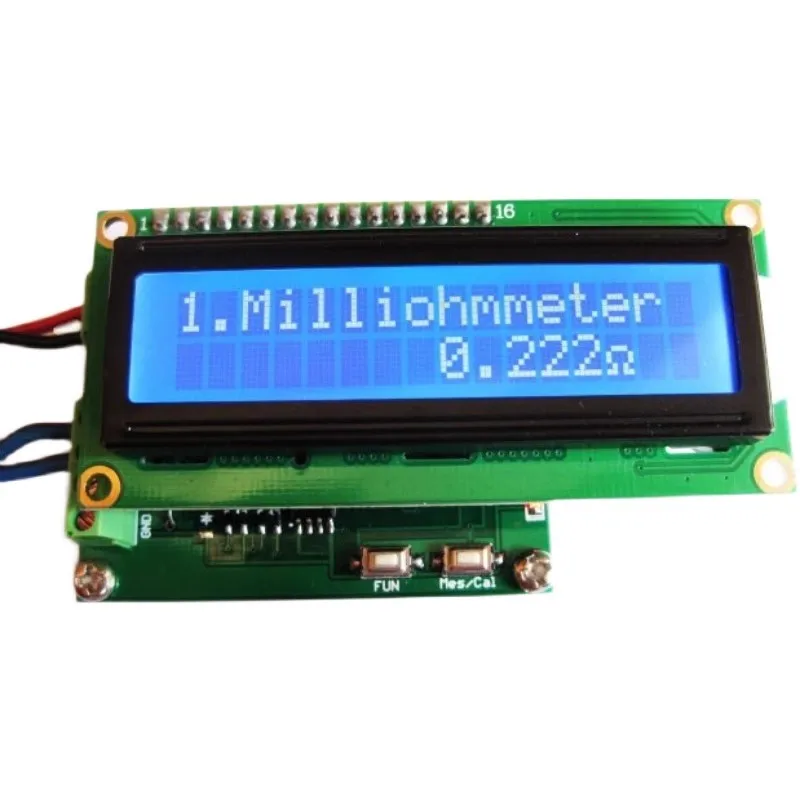 

HR390 small milliohm watch Low resistance tester